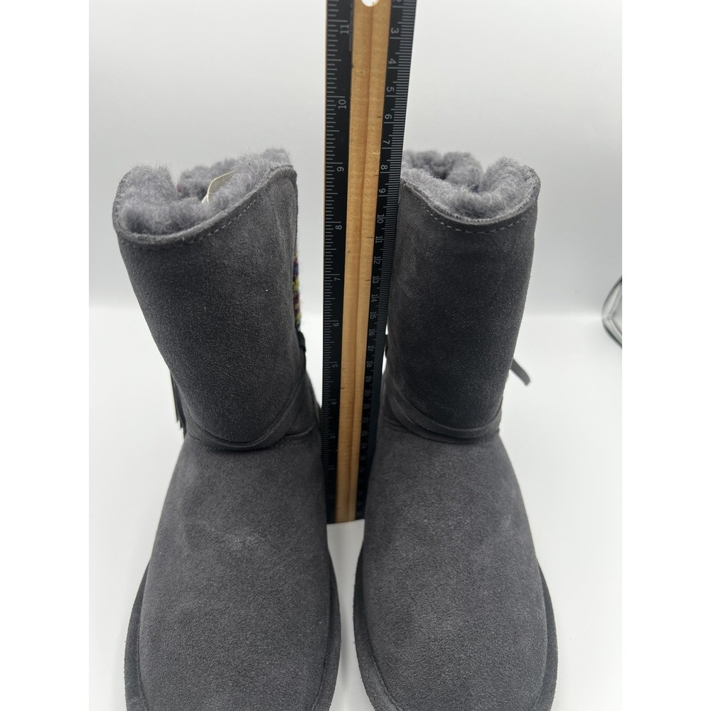 Bearpaw Maggie Boots women's size 7M Charcoal color - Picture 5 of 9
